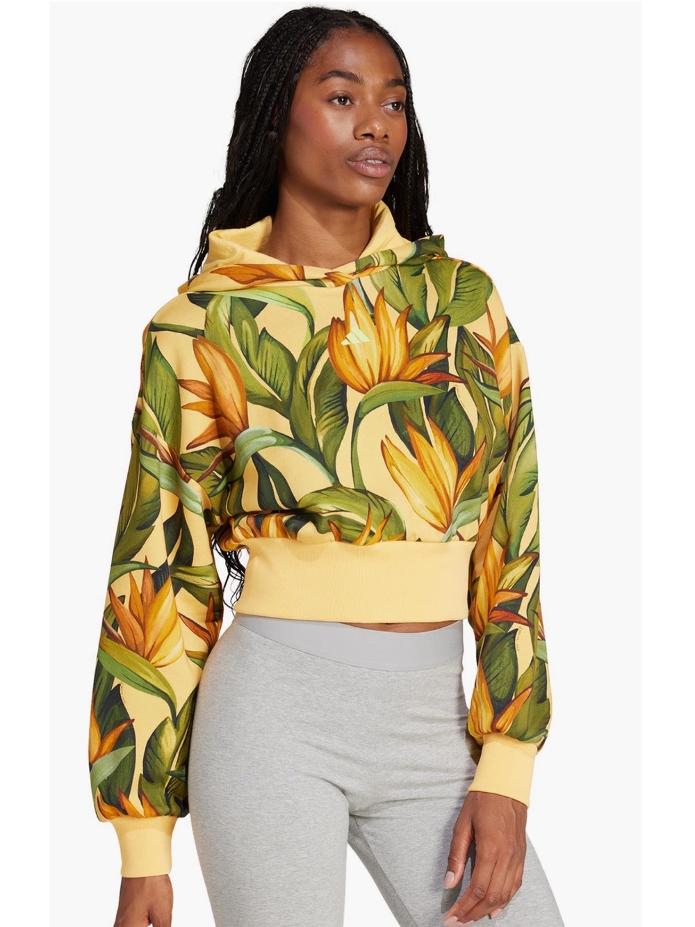 Adidas X Farm Rio hoodie